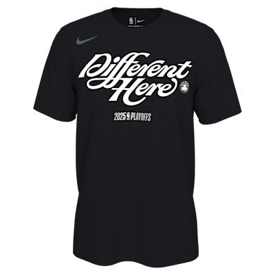 Boston Celtics Playoff Mantra 2025 Men's Nike NBA T-Shirt